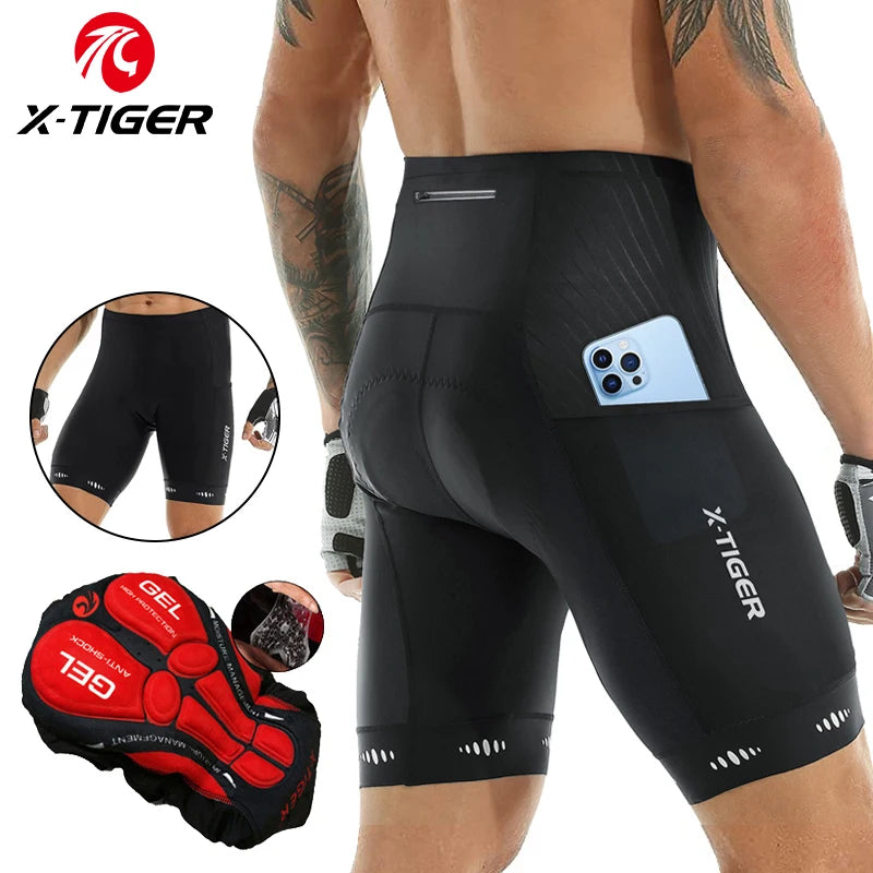 Men's Cycling Shorts Coolmax 5D Padded