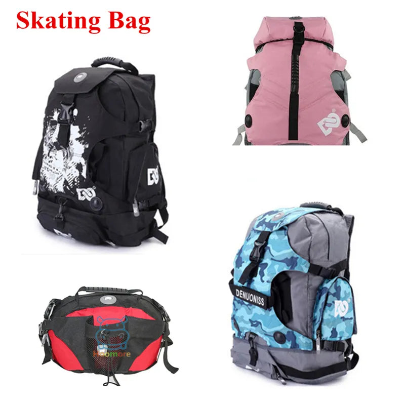 Inline Skates Roller Skate Shoes DC Skating Bag