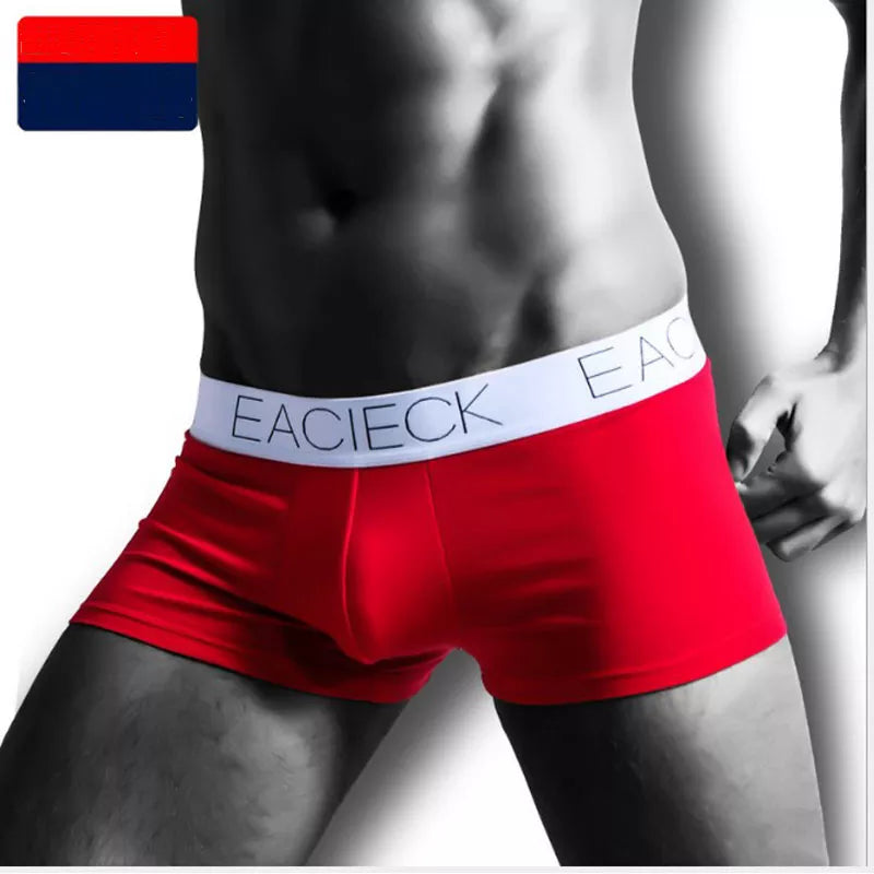 Men's Boxer  Sexy, Sweat Absorbent, Breathable , Cotton Boxers, Middle Waist Men Underwear