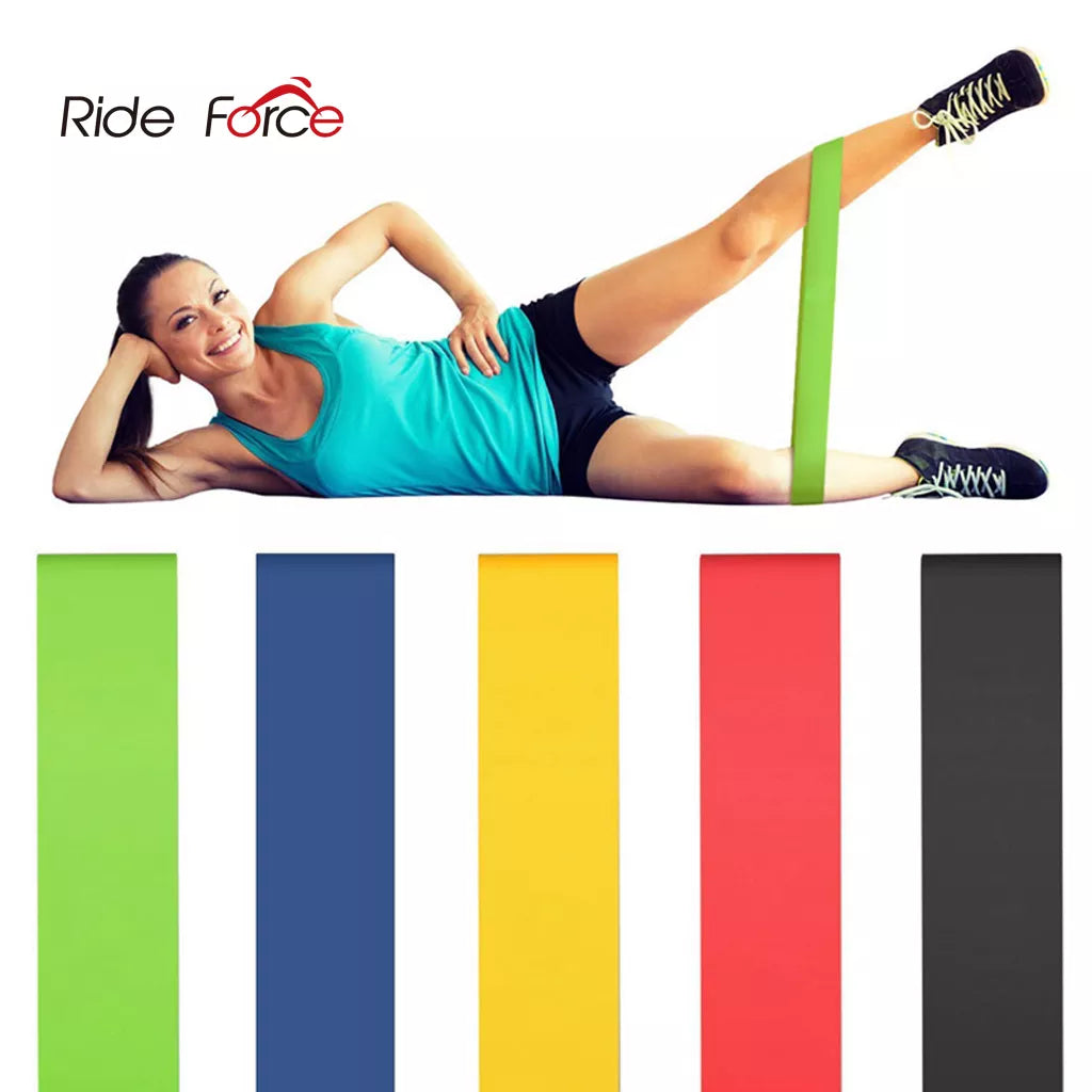 Ride Force Gym Fitness Gum Resistance Bands for Yoga Stretch Pull Up Assist Rubber Crossfit Exercise Training Workout Equipment