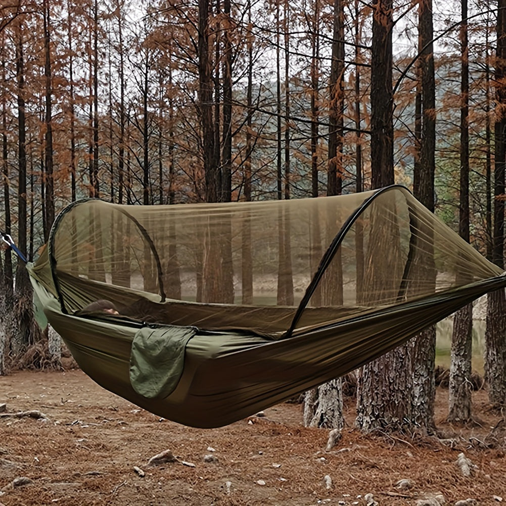 Auto Quick Open Mosquito Net Hammock for Outdoor Camping