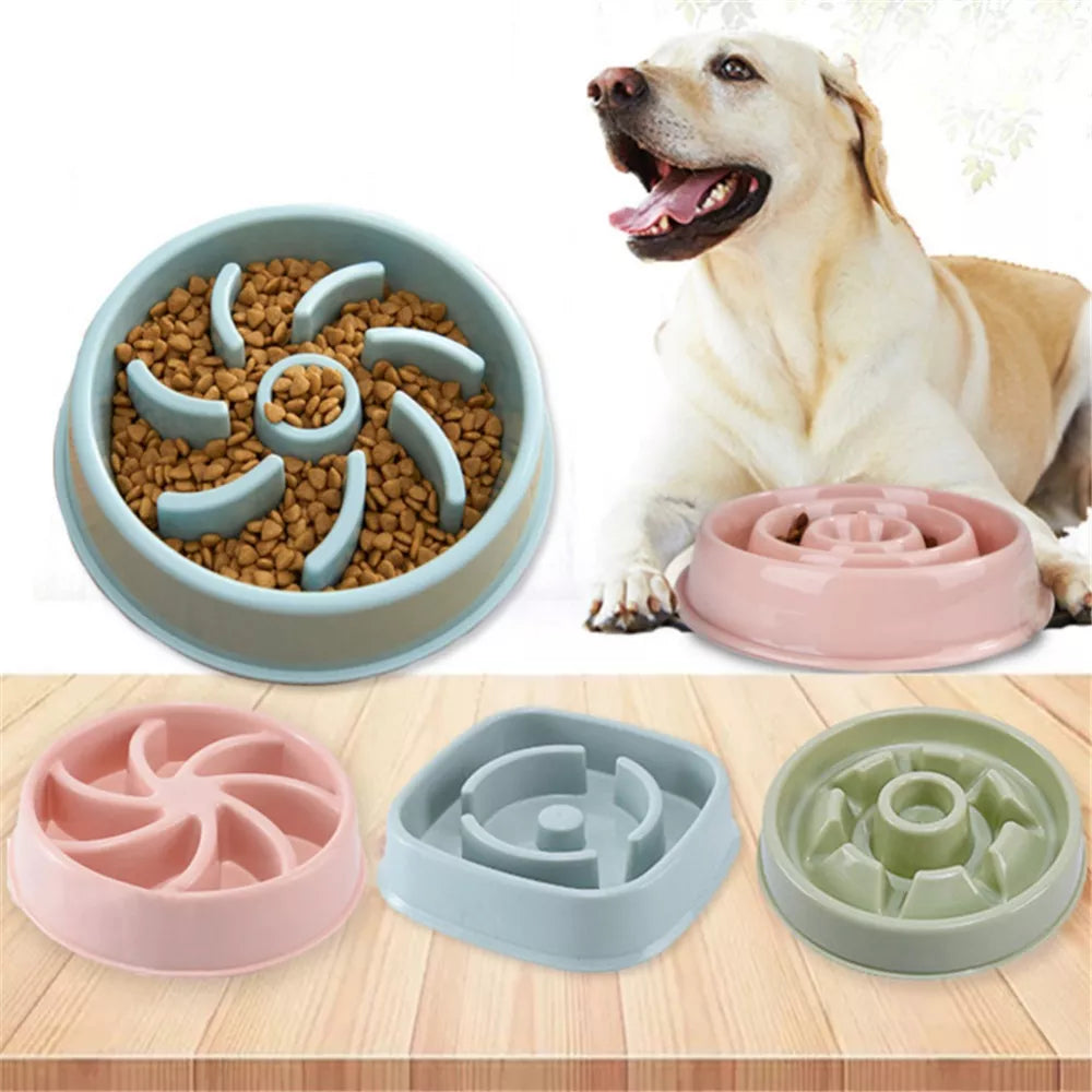 Eat Slow Dog Bowl Slow Feeder Bath Pet Supplies Pet Accessories