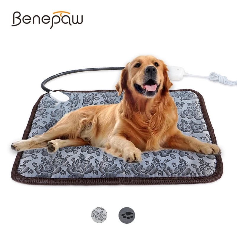 Benepaw Adjustable Heating Pad for Dog Cat Puppy
