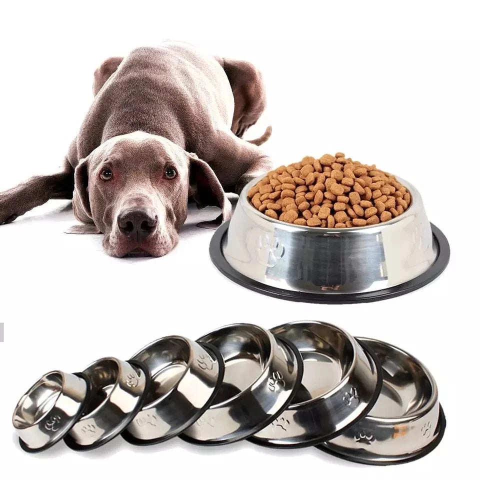 SUPREPET Stainless Steel Non-Slip Feeding Bowl for Pets