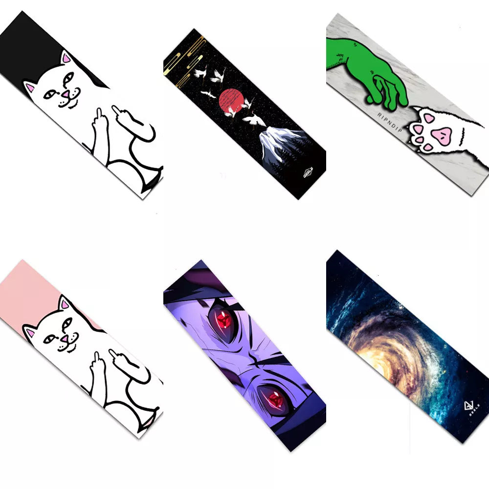 120*25cm Skateboarding Griptape Scooter Board Grip Tape Longboard Deck Sandpaper Sticker Cruiser Electric Skateboard Sandpaper