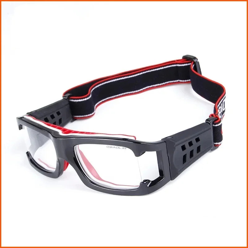 Adults Sports Goggles for Basketball Football Baseball Glasses Anti-Impact Men Fitness Training Cycling Eyewear Myopia Frame