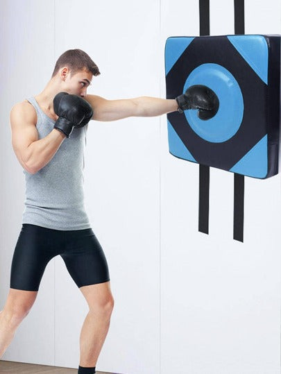 1pc Stylish Boxing Sand Bag With TwoTone Square Pattern