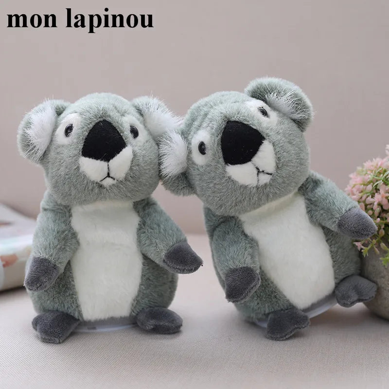 18cm Talking Koala Plush Toy Speak and Repeat Stuffed Electric Animal Soft Doll Electronic Koala Plush Baby Kids Toy