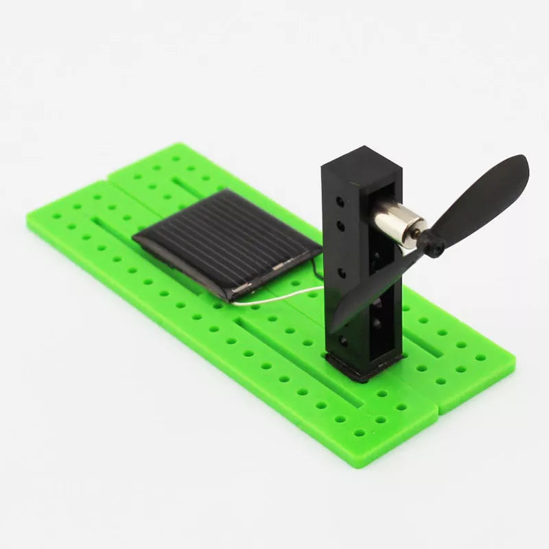 Kids DIY Solar Energy Toy Puzzle Assembling Kit Science Generate Electricity Experiment Creative Physics Teaching Resources