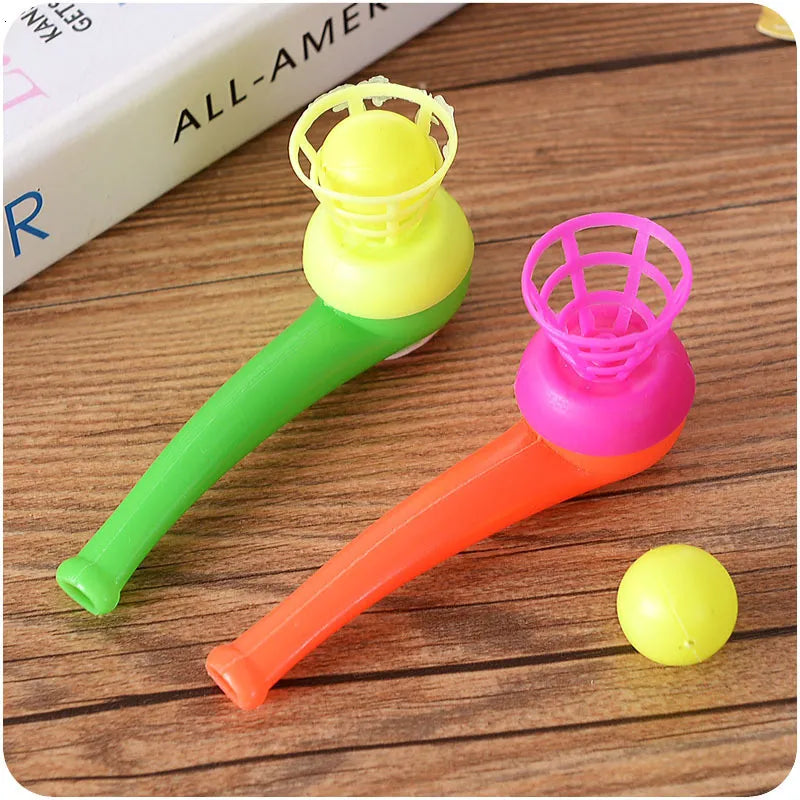 Magic Floating Ball Game Kids Gift Toys Kids Party Favor Blow Pipe Balls Pinata Toy Party Loot Bag Fillers Birthday Party Game