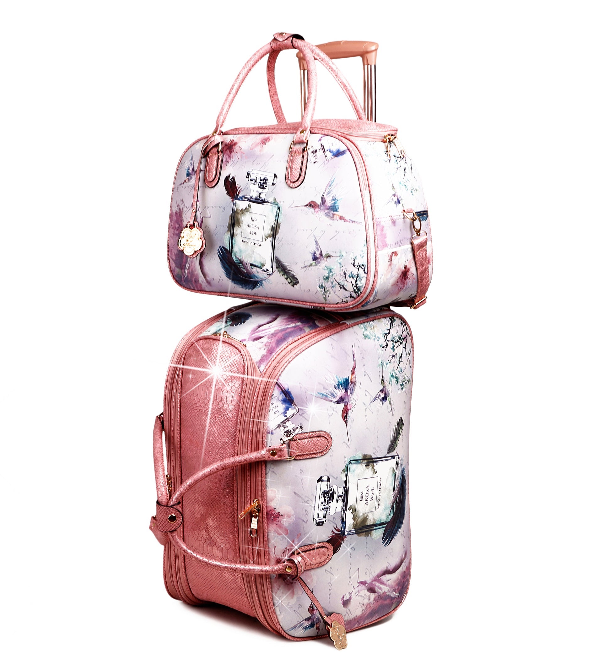 Arosa Elegant Two-Piece Travel Bag Set