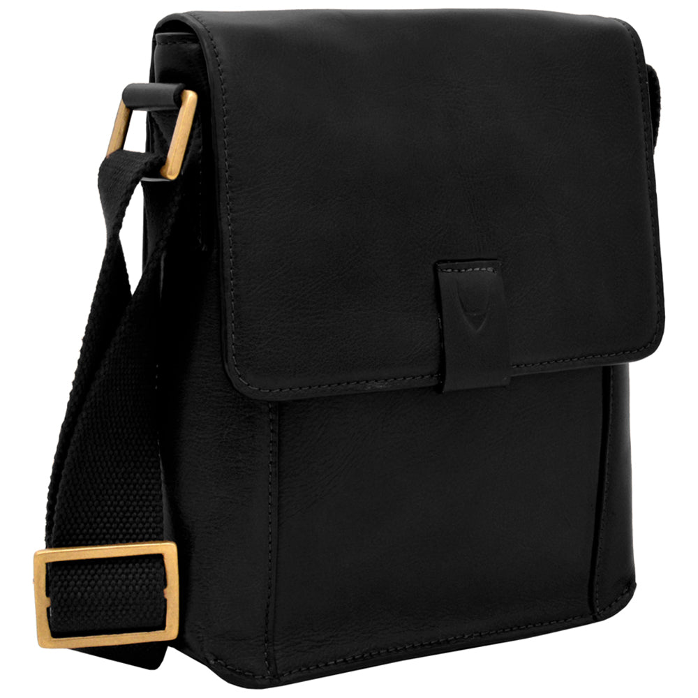 Aiden Small Leather Messenger Cross Body Bag