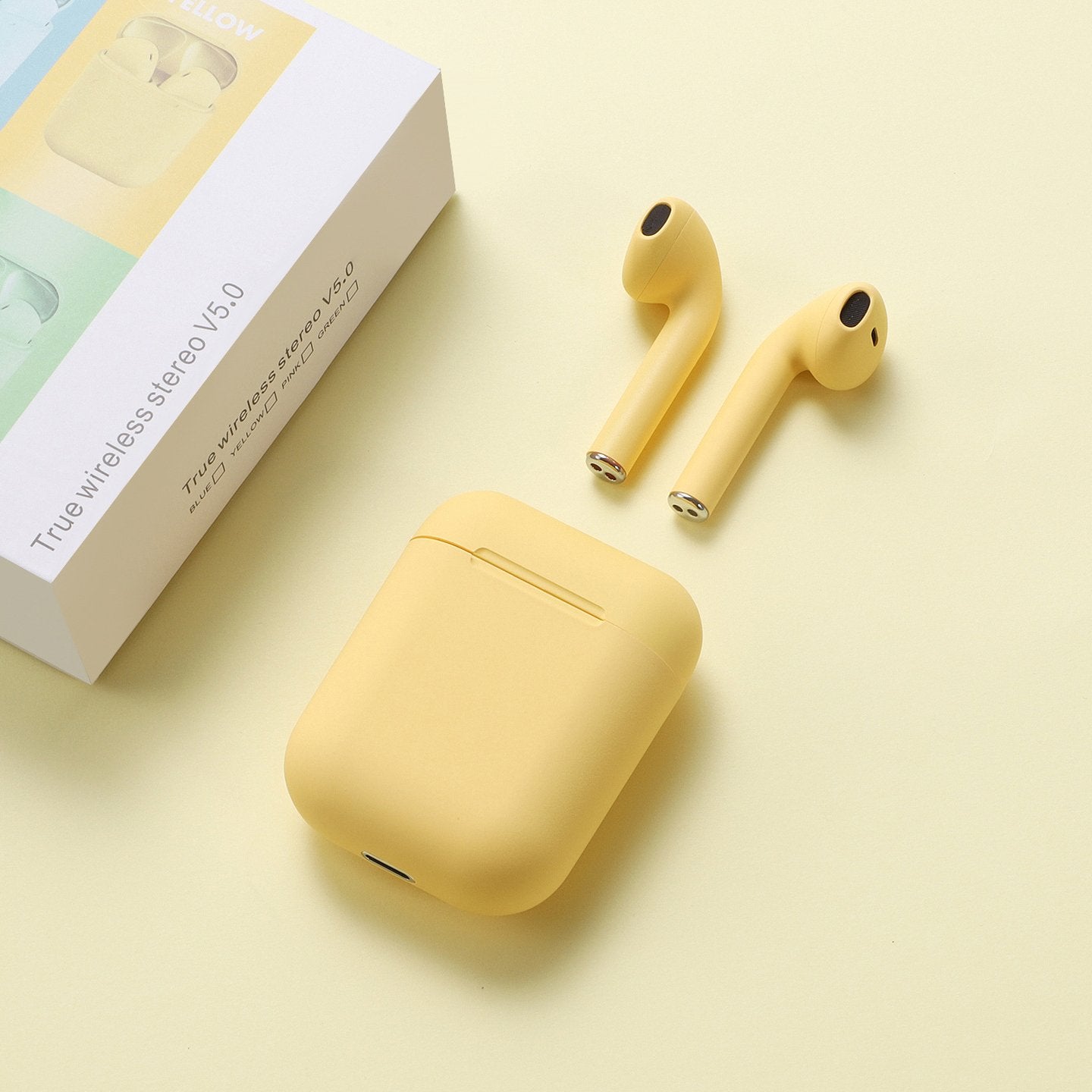 Macaron Earbuds - Yellow