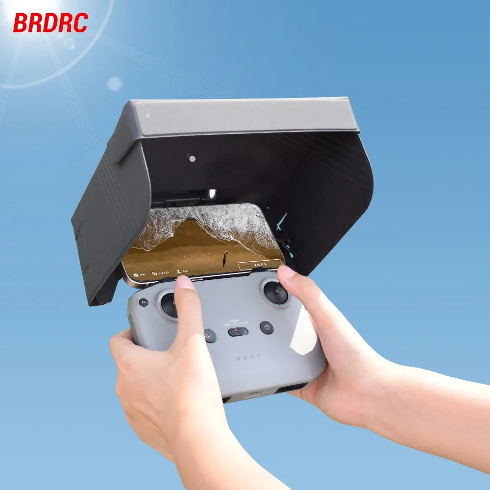 Remote Control Sun Hood for DJI NEO/Mini 4k/4 Pro/Mini 3 Pro/Mini 2/Air 3 RC N1/N2/N3 Sun Shade Folding Sunshade Phone Cover