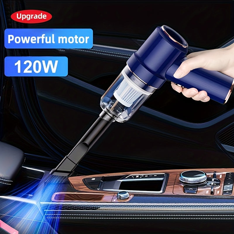 Wireless Car Vacuum Cleaner 2in1 Blower and Suction