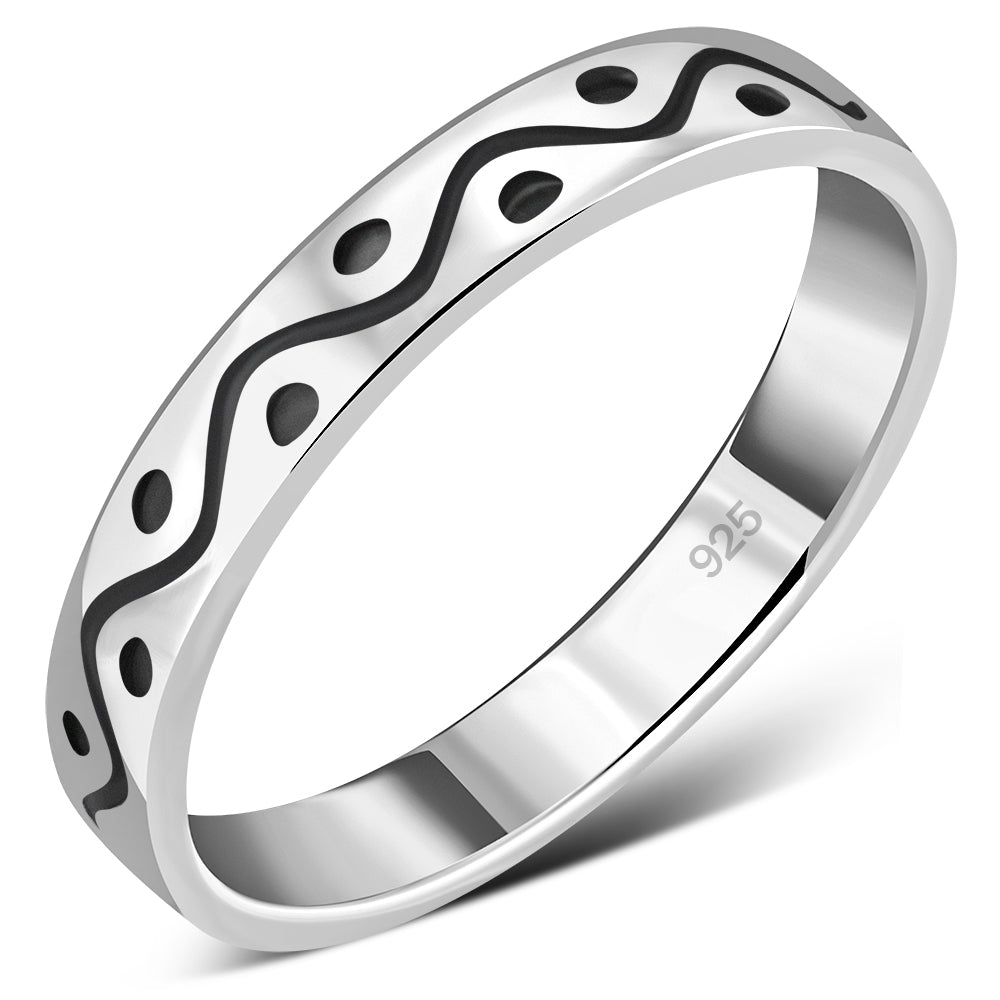 Silver Band Ring