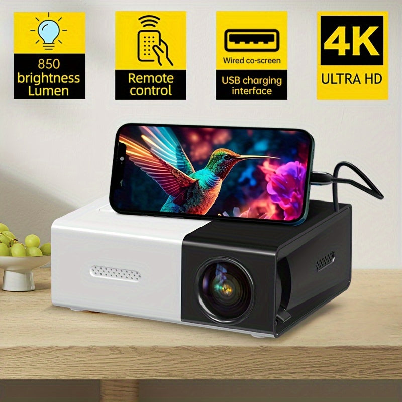 Portable Home Theater Projector Watch Anywhere on 60120 Inch Screen