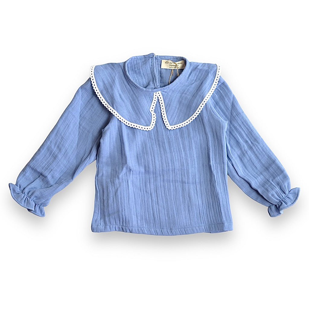 Organic Blue Sky Blouse