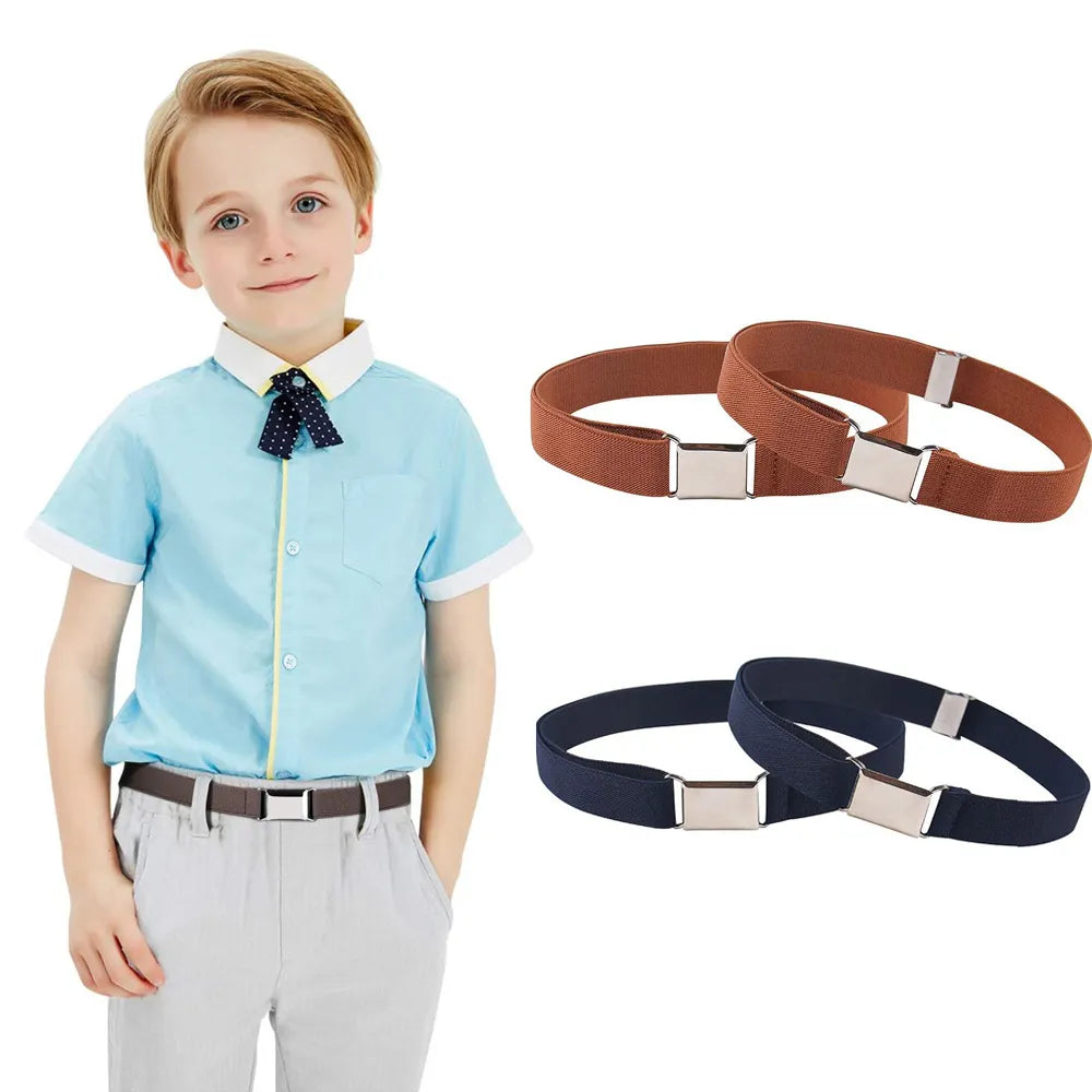 9 Styles Kids Toddler Belts for Boys Girls,Adjustable Stretch Elastic Belt With Buckle for Kids